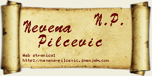 Nevena Pilčević vizit kartica